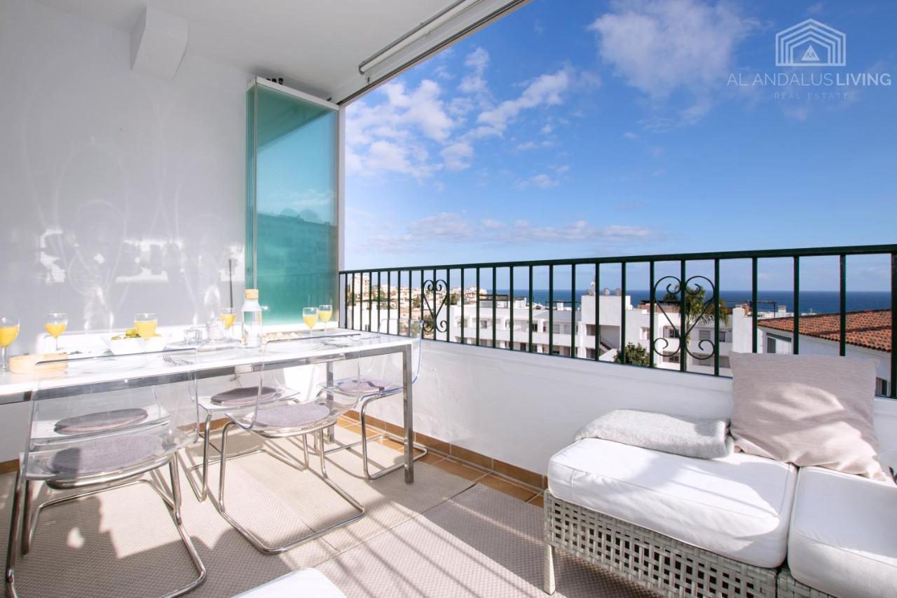 Scandinavian Style Apartment With Amazing Sea Views And South West Facing Sunny Terrace In Miraflores Walking Distance To The Beach! Málaga Exterior foto